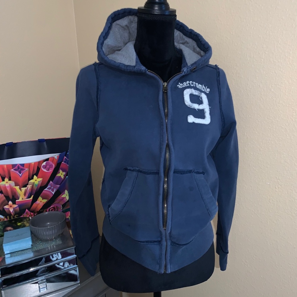 Abercrombie & Fitch Hoodie with Zipper